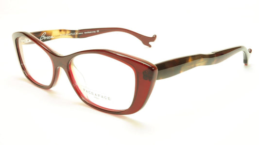 Face A Face Bocca Sexy 4 Col 482 Dark Red Papaya Yellow Eyeglasses