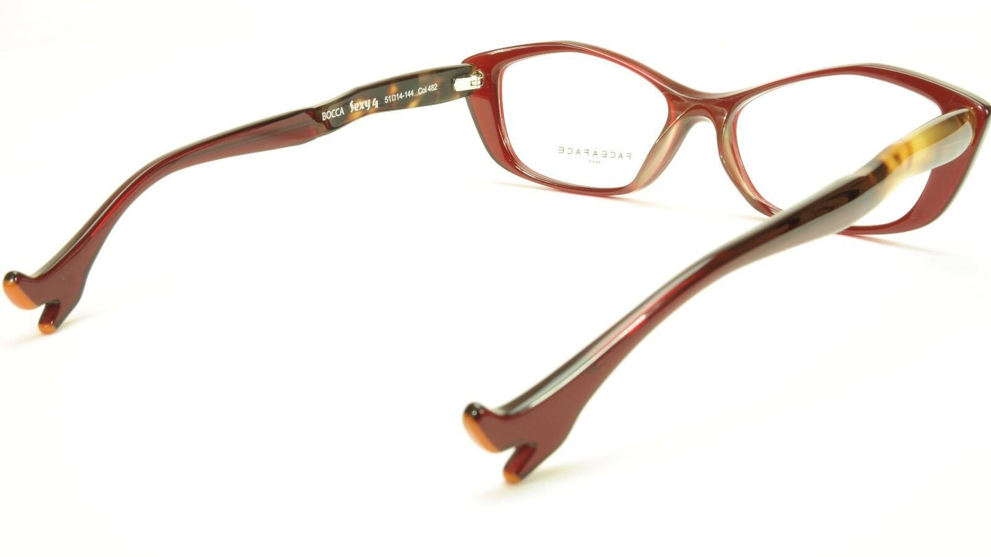 Face A Face Bocca Sexy 4 Col 482 Dark Red Papaya Yellow Eyeglasses
