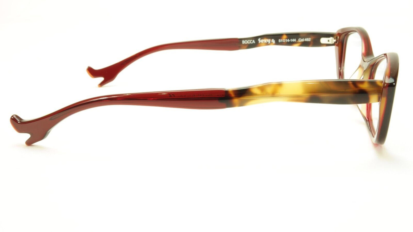 Face A Face Bocca Sexy 4 Col 482 Dark Red Papaya Yellow Eyeglasses