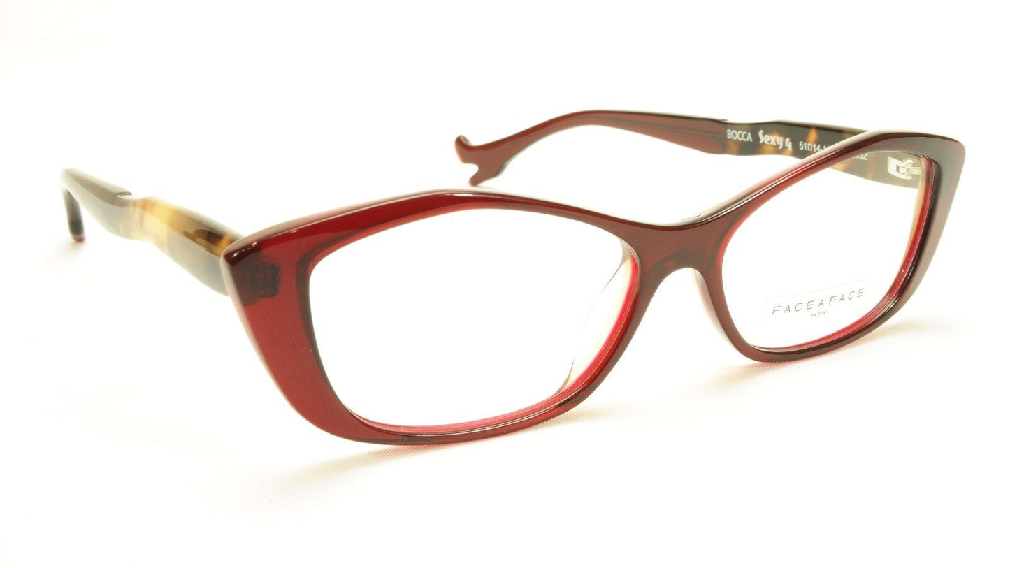 Face A Face Bocca Sexy 4 Col 482 Dark Red Papaya Yellow Eyeglasses