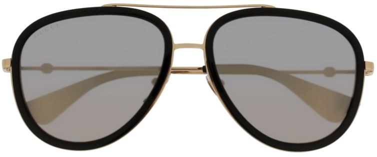 Gucci Sunglasses GG0062S 001 Gold Flash Acetate Metal Japan Made