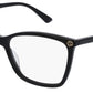 Gucci Eyeglasses GG0025O 001 Black Acetate Italy Made