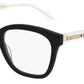 Gucci Eyeglasses GG0566O 001 Black Crystal Acetate Italy Made