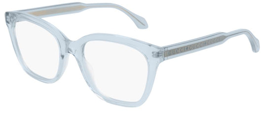 Gucci Eyeglasses GG0566O 003 Light Blue Acetate Italy Made