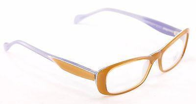 Face A Face Eyeglasses Frame Roxan 2 191 Light Tan Plastic France Hand Made - Frame Bay