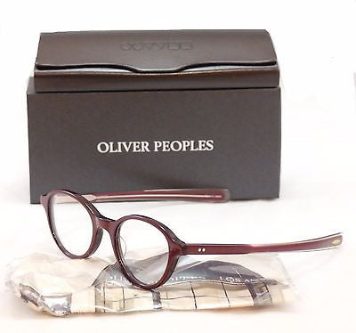 Oliver Peoples Eyeglasses Frame Rowan Plastic Roc/Rose Japan 46-21-140 Very Rare - Frame Bay