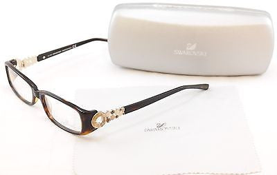 Swarovski Eyeglasses Bubble SW5029 052 Dark Havana Plastic Italy Made 53-15-130 - Frame Bay