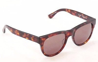 Sama Sunglasses Frame Marlowe Brown Tortoise Lenses Plastic Japan Made 53-20-145 - Frame Bay