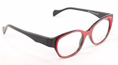 Face A Face EPOCA 2 3016 Eyeglasses Red Black Plastic France Hand Made Frame - Frame Bay