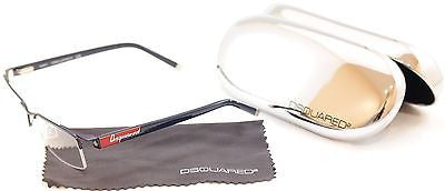 Dsquared2 Eyeglasses Frame DQ5069 09A Blue Metal Plastic High Quality 53-18-140 - Frame Bay
