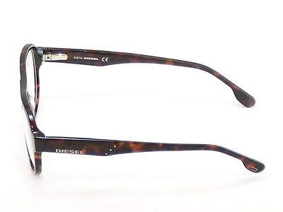 Diesel Eyeglasses Frame DL5003 050 Plastic Brown Havana Genuine 56-13-145 - Frame Bay