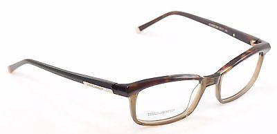 Dsquared2 Eyeglasses Frame DQ5034 056 Havana Brown Plastic Italy Made 53-17-140 - Frame Bay