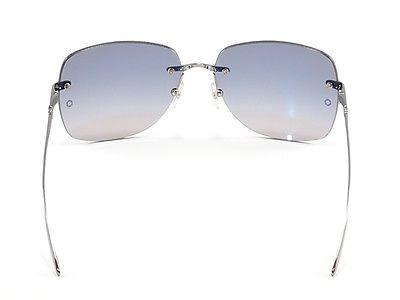 Mont Blanc Sunglasses MB354S 12B Ruthenium Gradient Woman Italy Made 100% UV - Frame Bay