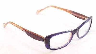 Face A Face Eyeglasses Frame Roxan 2 375 Purple Yellow Plastic France Hand Made - Frame Bay