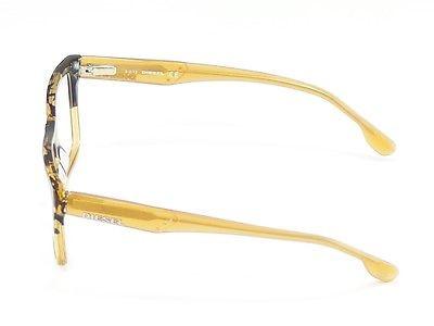 Diesel Eyeglasses Frame DL5002 050 Plastic Havana Amber Top Quality 54-16-145 - Frame Bay