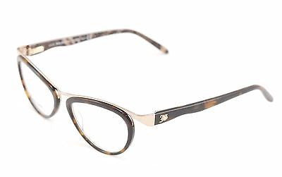 John Galliano Eyeglasses Frame JG5008 052 Metal Plastic Brown Gold Italy Made - Frame Bay