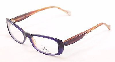 Face A Face Eyeglasses Frame Roxan 2 375 Purple Yellow Plastic France Hand Made - Frame Bay