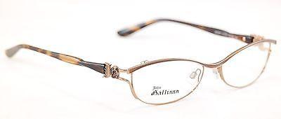 John Galliano Eyeglasses Frame JG5007 045 Metal Plastic Gold Italy 54-16-135 - Frame Bay