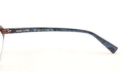 Alain Mikli Eyeglasses AL1290 MO4Z Brown Blue Metal Plastic France 53-15-140 - Frame Bay