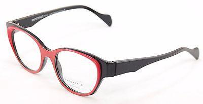 Face A Face EPOCA 2 3016 Eyeglasses Red Black Plastic France Hand Made Frame - Frame Bay