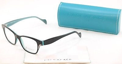 Face A Face TERRY 1 136 Eyeglasses Black Blue Plastic France Hand Made Frame - Frame Bay