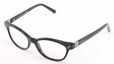 Swarovski Eyeglasses Frame Active SW5003 001 Black Plastic Italy Made 52-16-140 - Frame Bay