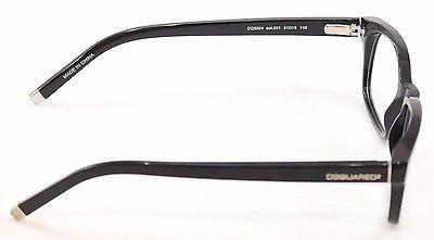 Dsquared2 Eyeglasses Frame DQ5024 001 Black Plastic High Quality 51-18-140 - Frame Bay