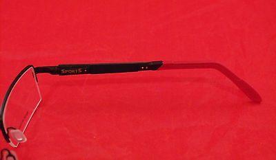 Charriol Eyeglasses Frame SP23003 Sports Carbon France Red Gunmetal 53-18-140 - Frame Bay