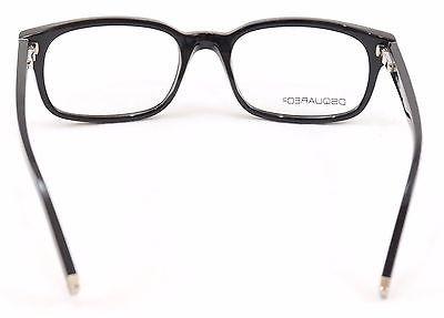 Dsquared2 Eyeglasses Frame DQ5024 001 Black Plastic High Quality 51-18-140 - Frame Bay