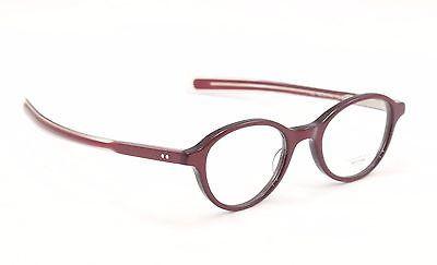 Oliver Peoples Eyeglasses Frame Rowan Plastic Roc/Rose Japan 46-21-140 Very Rare - Frame Bay