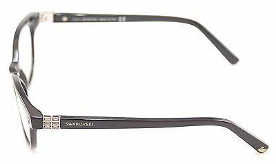 Swarovski Eyeglasses Frame Active SW5003 001 Black Plastic Italy Made 52-16-140 - Frame Bay