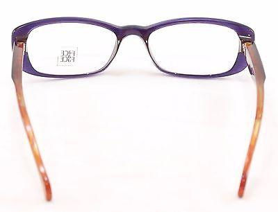 Face A Face Eyeglasses Frame Roxan 2 375 Purple Yellow Plastic France Hand Made - Frame Bay