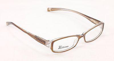 John Galliano Eyeglasses Frame JG5009 045 Light Brown Plastic Italy 53-15-135 - Frame Bay