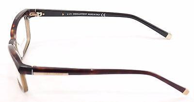 Dsquared2 Eyeglasses Frame DQ5034 056 Havana Brown Plastic Italy Made 53-17-140 - Frame Bay