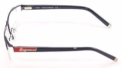 Dsquared2 Eyeglasses Frame DQ5069 09A Blue Metal Plastic High Quality 53-18-140 - Frame Bay