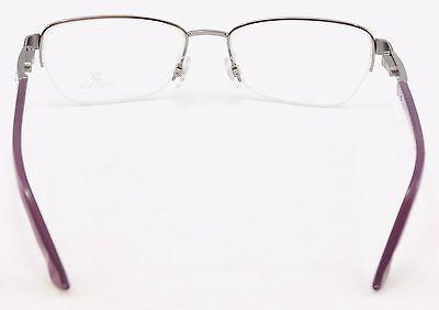 Swarovski Eyeglasses Frame Cyberia SW5068 Dark Ruthenium Italy Made 53-17-135 - Frame Bay