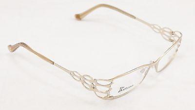 John Galliano Eyeglasses Frame women JG5002 028 Metal Gold Italy Made 52-15-135 - Frame Bay
