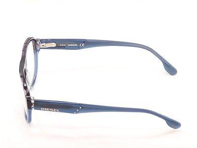 Diesel Eyeglasses Frame DL5003 050 Plastic Black Blue Top Quality 56-13-145 - Frame Bay