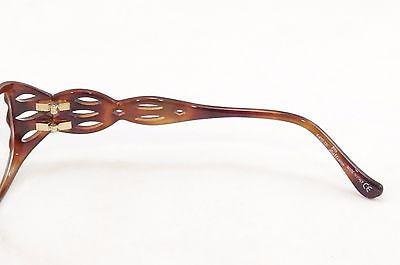 John Galliano Eyeglasses Frame JG5001 052 Plastic Brown Italy Made 55-13-130 - Frame Bay