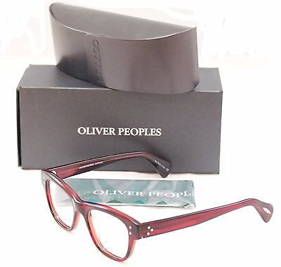Oliver Peoples Eyeglasses Frame OV5205 1053 Parsons Red Havana Italy 48-18-145 - Frame Bay