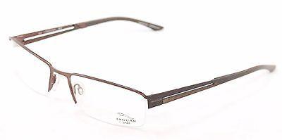 Jaguar Eyeglasses 33542-510 Brown Metal Frame Germany Made 56-18-135 - Frame Bay