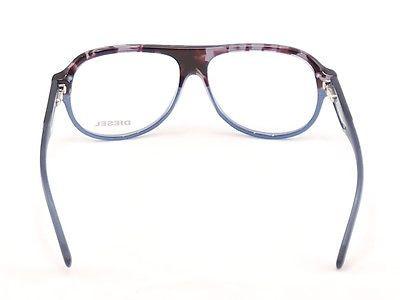 Diesel Eyeglasses Frame DL5003 050 Plastic Black Blue Top Quality 56-13-145 - Frame Bay