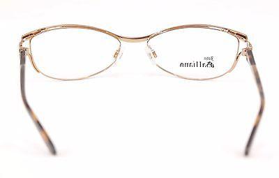 John Galliano Eyeglasses Frame JG5007 045 Metal Plastic Gold Italy 54-16-135 - Frame Bay