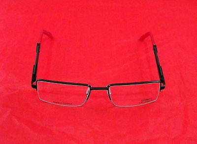 Charriol Eyeglasses Frame SP23003 Sports Carbon France Red Gunmetal 53-18-140 - Frame Bay