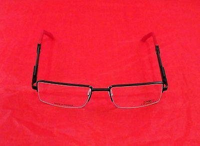 Charriol Eyeglasses Frame SP23003 Sports Carbon France Red Gunmetal 53-18-140 - Frame Bay