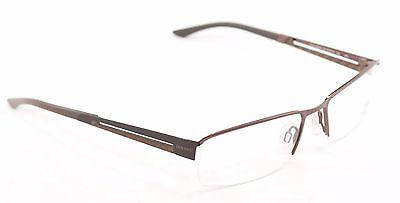 Jaguar Eyeglasses 33542-510 Brown Metal Frame Germany Made 56-18-135 - Frame Bay