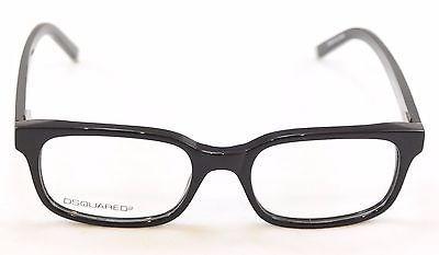 Dsquared2 Eyeglasses Frame DQ5024 001 Black Plastic High Quality 51-18-140 - Frame Bay