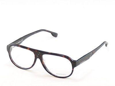 Diesel Eyeglasses Frame DL5003 050 Plastic Brown Havana Genuine 56-13-145 - Frame Bay