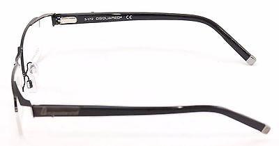 Dsquared2 Eyeglasses Frame DQ5069 002 Black Metal Plastic High Quality 53-18-140 - Frame Bay
