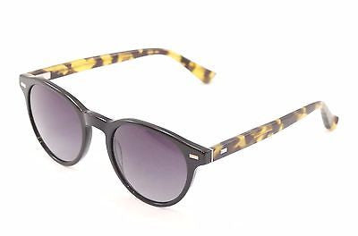 Sama Sunglasses Federico Black Matte Tortoise Gradient Lenses Japan 50-21-145 - Frame Bay